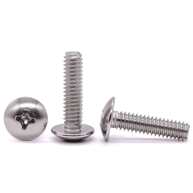 EASTLO 1/4-20 x 1 Truss Head Machine Screws, Phillips Drive, Fully Machine Thread, 18-8 Stainless Steel 304, Bright Finish, Pack of 50 - Image 5